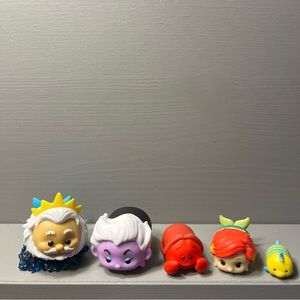 Disney Tsum Tsum - Little Mermaid Characters